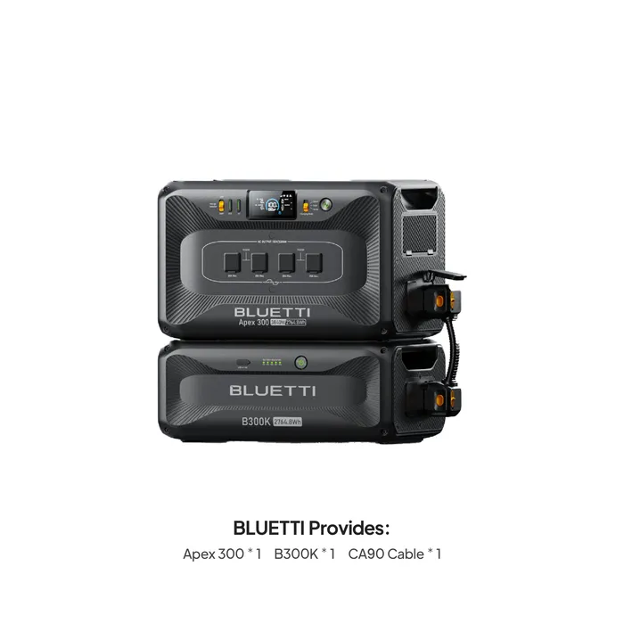 BLUETTI Apex 300 + B300K